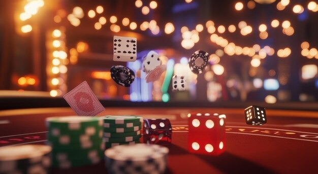 Mobile app interface showing live casino lobby